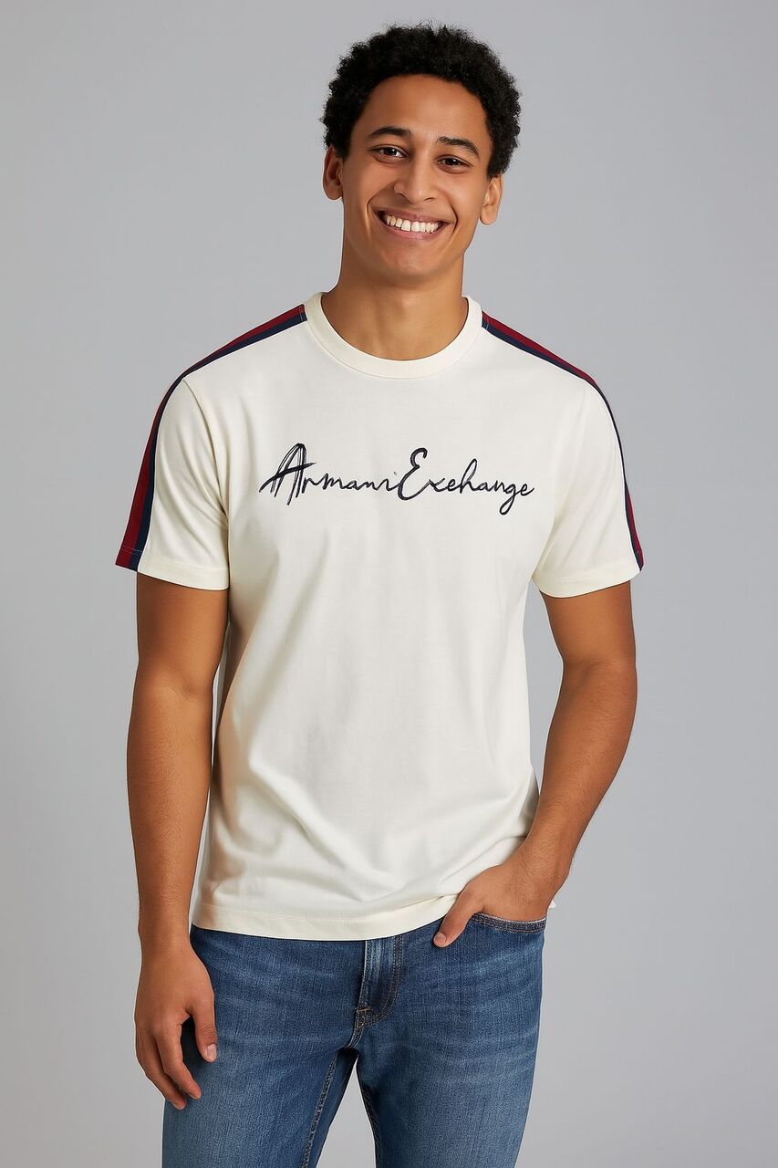 CAMISA ARMANI EXCHANGE MALHA EGÍPCIA C-172