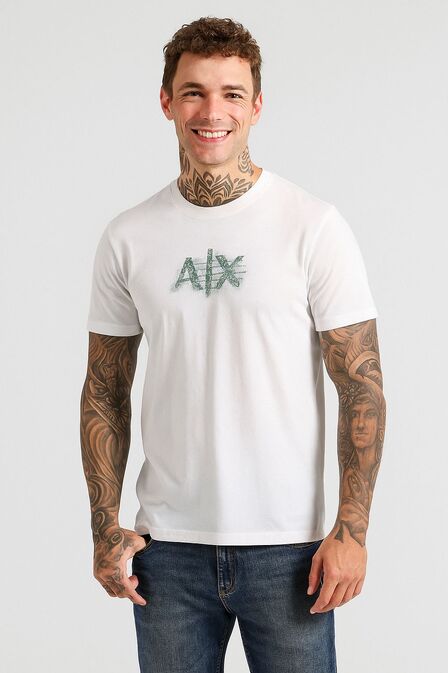 CAMISA ARMANI EXCHANGE MALHA EGÍPCIA C-216
